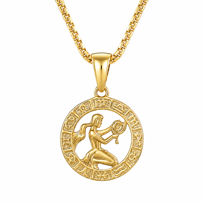 Zodiac Icon Pendant