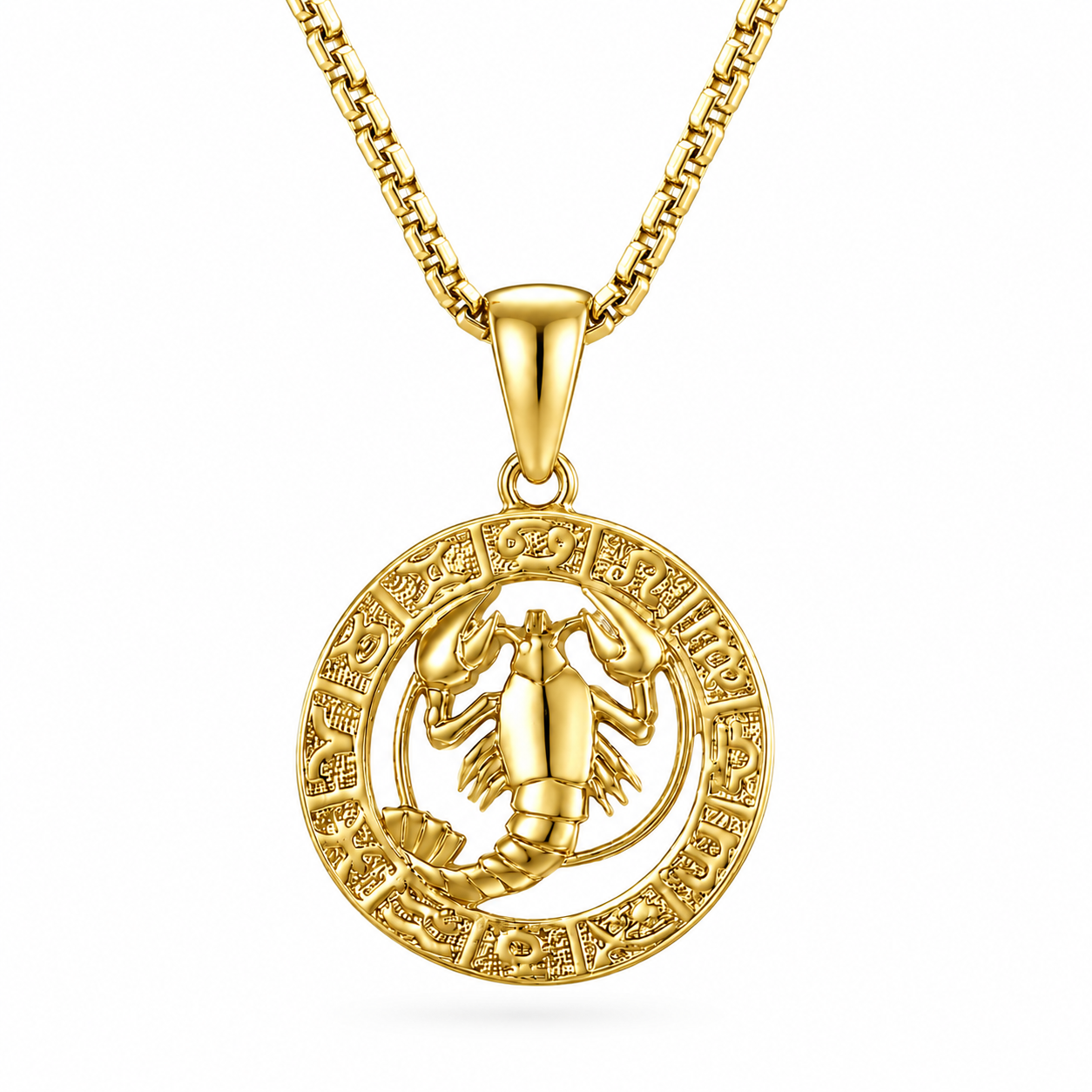 Zodiac Icon Pendant