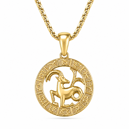Zodiac Icon Pendant