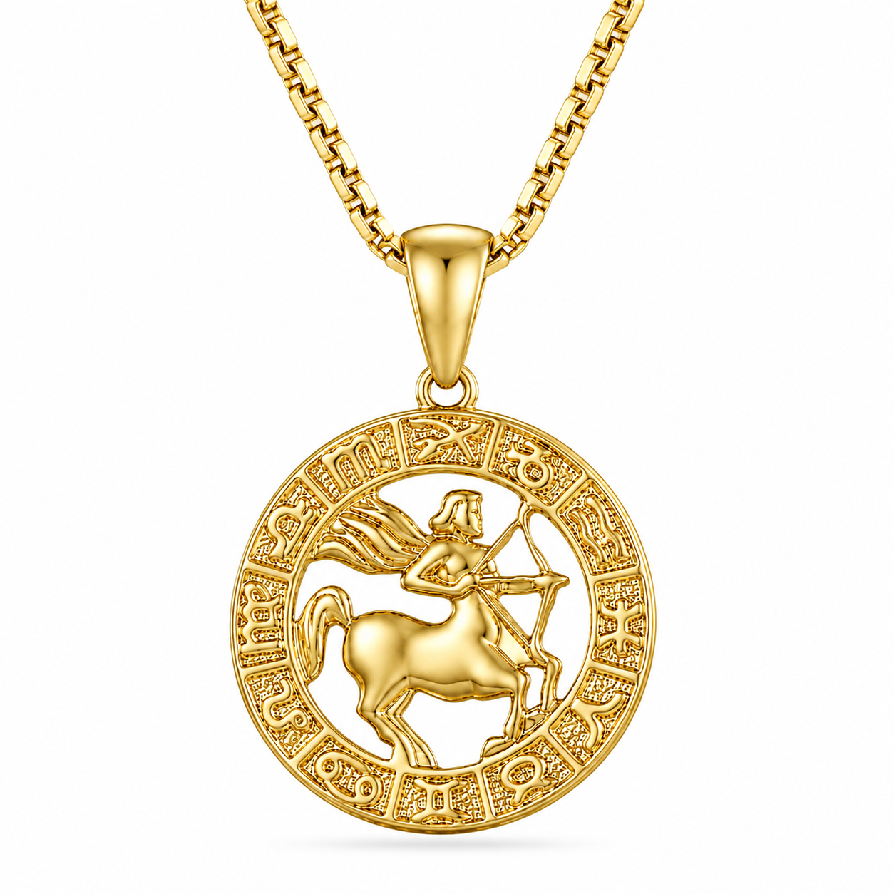 Zodiac Icon Pendant