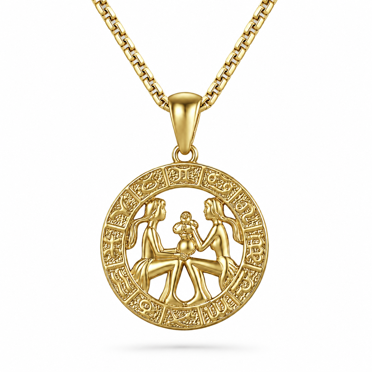 Zodiac Icon Pendant