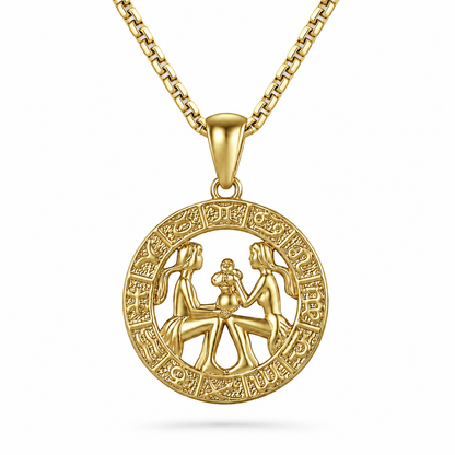 Zodiac Icon Pendant