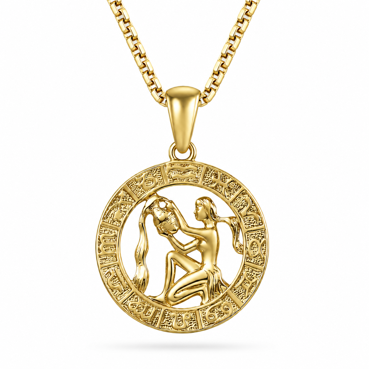 Zodiac Icon Pendant