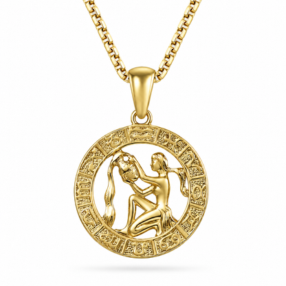 Zodiac Icon Pendant