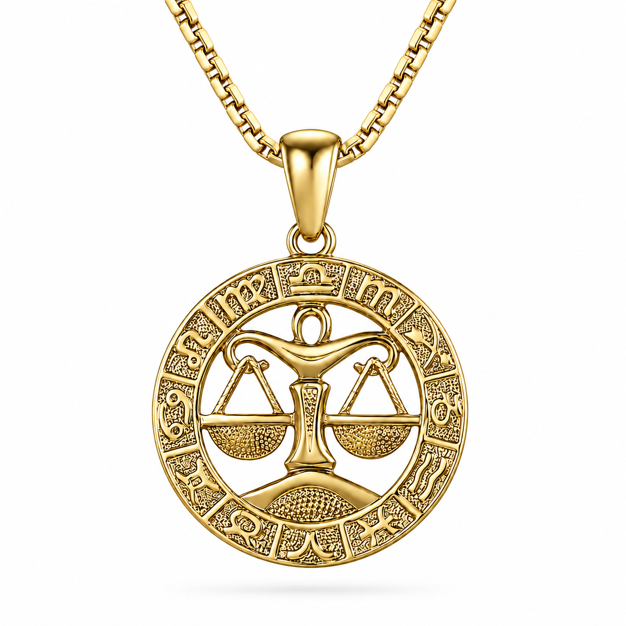 Zodiac Icon Pendant