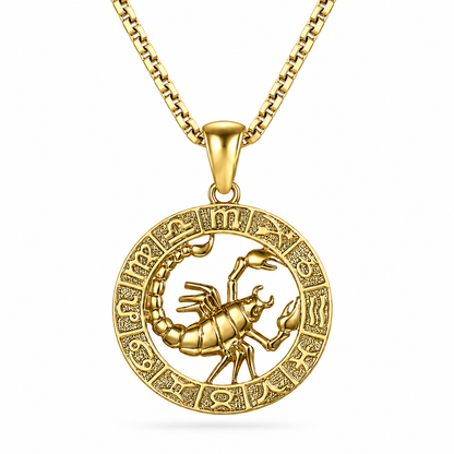 Zodiac Icon Pendant