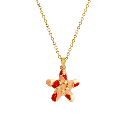 Mosaic Starfish Pendant