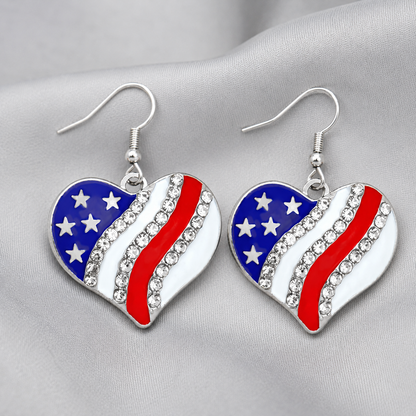 Liberty Heart Earrings