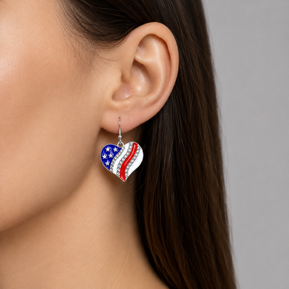 Liberty Heart Earrings