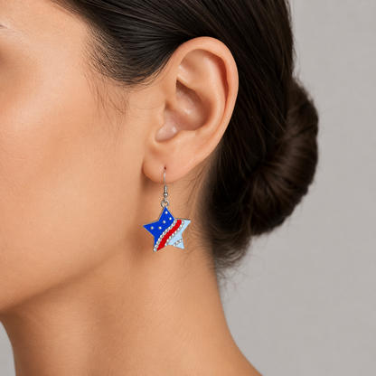 Liberty Star Earrings