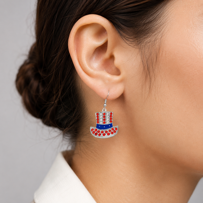 Liberty Hat Earrings